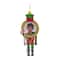2.5" Nutcracker Holding Peppermint Staff Felt Ornament Frame by Studio Décor®